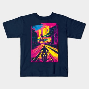 A ride in Paris Kids T-Shirt